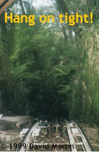 Virtual reality ride, Katoomba Scenic Railway, Blue Mountains, Australia